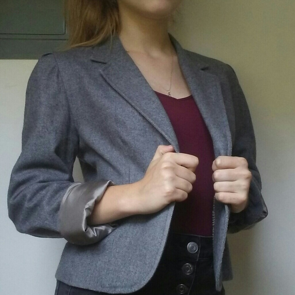 Gray Blazer